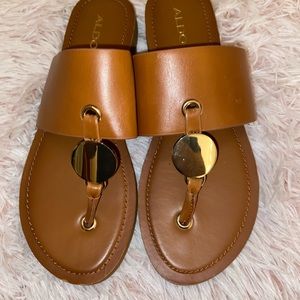 Brown Aldo sandals